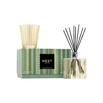 Nest New York Birchwood Pine Classic Candle & Reed Diffuser Set (limited Edition)