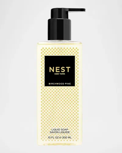 Nest New York Birchwood Pine Gold Liquid Soap, 10 Oz. In Transparent