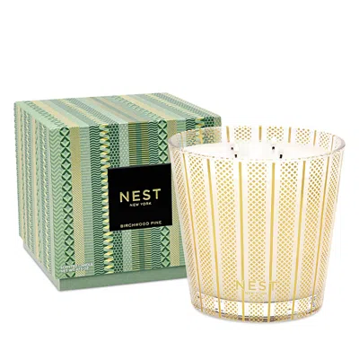 Nest New York Birchwood Pine Luxury Candle 47.3 Oz. In Green
