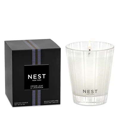 Nest New York Cedar Leaf & Lavender Classic Candle, 8.1 Oz.