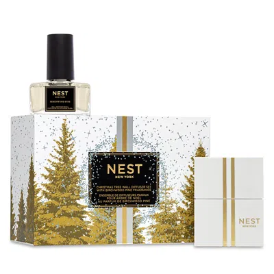 NEST NEW YORK CHRISTMAS TREE WALL DIFFUSER SET WITH BIRCHWOOD PINE FRAGRANCE