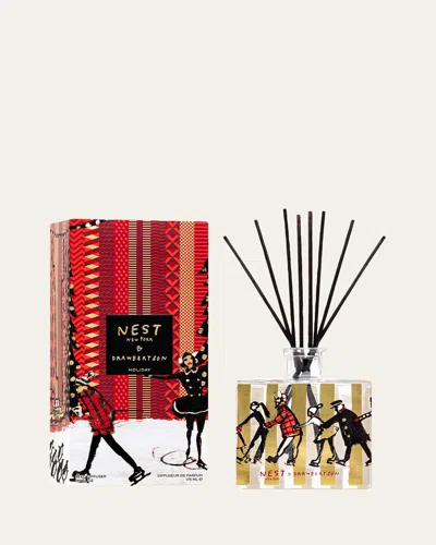 Nest New York Drawbertson Holiday Reed Diffuser, 5.9 Oz.