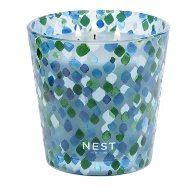 Nest New York Forest Rain Decorative 3 Wick Candle, 21.2 Oz.