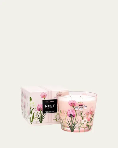 Nest New York Himalayan Salt & Rosewater 4-wick Candle, 47 Oz. In Pink