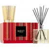 Nest New York Holiday Classic Candle & Diffuser Set In Red