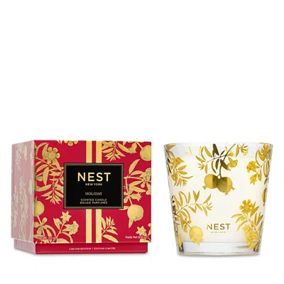 Nest New York Holiday Limited Edition 3-wick Candle, 21.1 Oz. - Exclusive In Multi