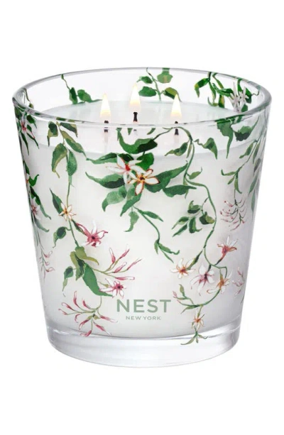 Nest New York Indian Jasmine 3-wick Candle In Transparent