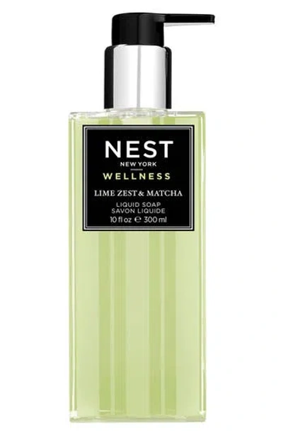 Nest New York Lime Zest & Matcha Liquid Soap In No Color