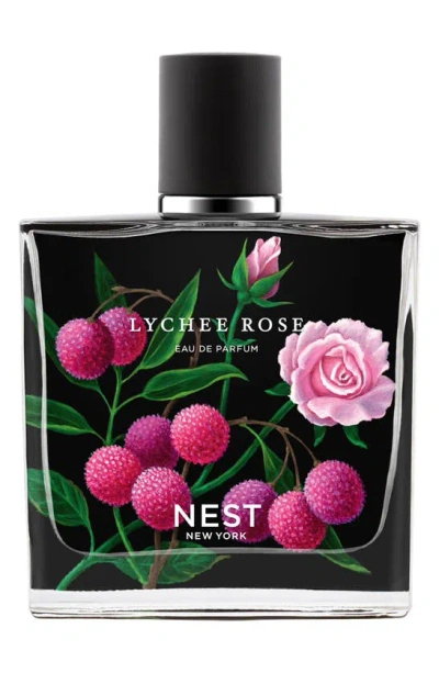Nest New York Lychee Rose Eau De Parfum Travel Spray 0.27 oz / 8 ml Eau De Parfum Spray In White