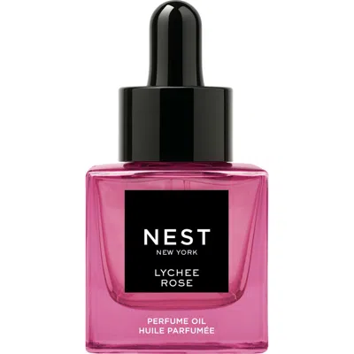 Nest New York Lychee Rose Perfume Oil In Transparent