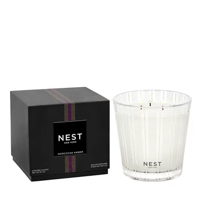 NEST NEW YORK MOROCCAN AMBER 3-WICK CANDLE, 21.1 OZ.