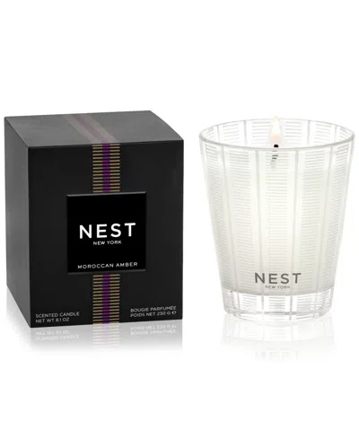 Nest New York Moroccan Amber Classic Candle, 8.1 Oz. In Black