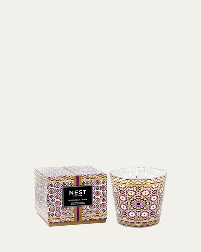 Nest New York Moroccan Amber Specialty Luxury Candle, 21.2 Oz. In Yellow