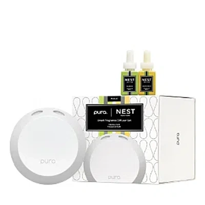 Nest New York Nest X Pura 4 Smart Fragrance Diffuser Set In White