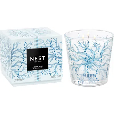 Nest New York Ocean Mist & Sea Salt Candle In Blue