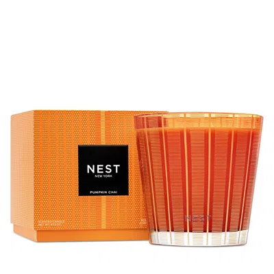 Nest New York Pumpkin Chai Luxury Candle, 47.3 Oz. In Orange