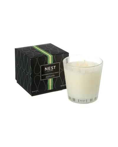Nest New York Santorini Olive & Citron 3-wick Candle