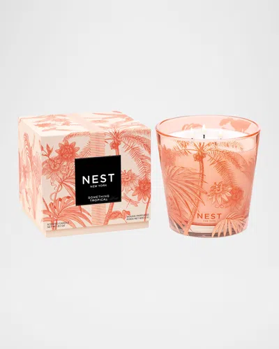 Nest New York Something Tropical 3-wick Candle, 21 Oz. In Pink