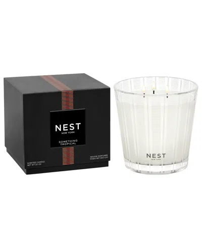 Nest New York Something Tropical 3-wick Candle, 21.1 Oz. In White