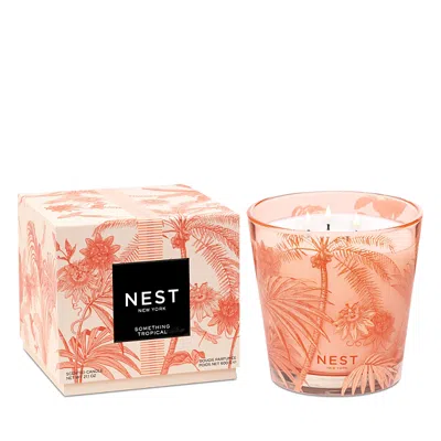 Nest New York Something Tropical Decorative 3 Wick Candle In Orange