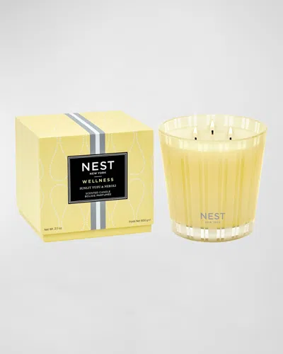 Nest New York Sunlit Yuzu & Neroli 3-wick Candle, 600g In White