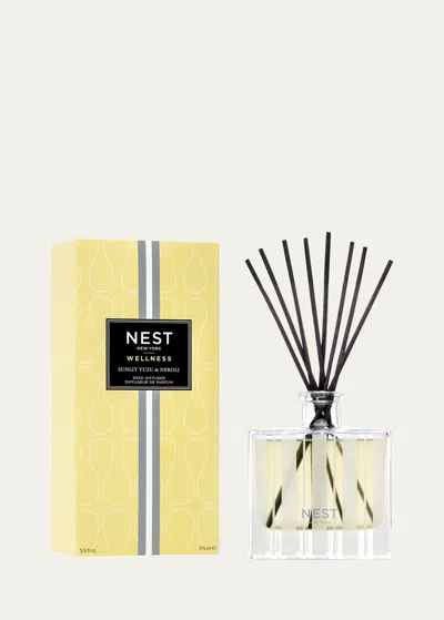 Nest New York Sunlit Yuzu & Neroli Reed Diffuser, 5.9 Oz. In White