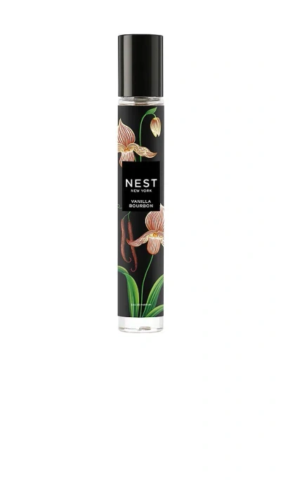 Nest New York Vanilla Bourbon Eau De Parfum Travel Spray 0.27 Oz/8 ml Eau De Parfum Spray In Black