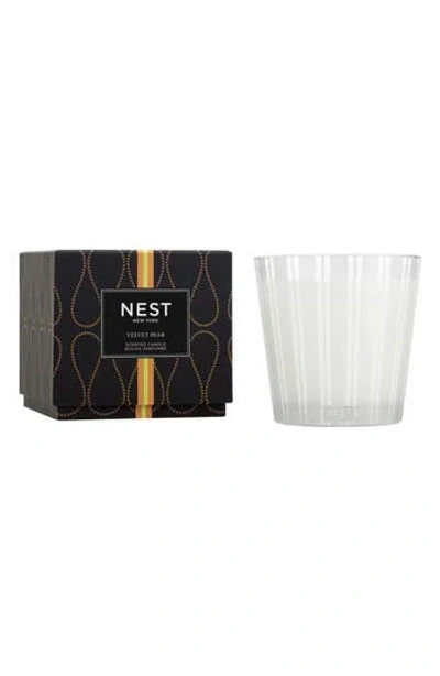 Nest New York Velvet Pear Three-wick Candle In Multi