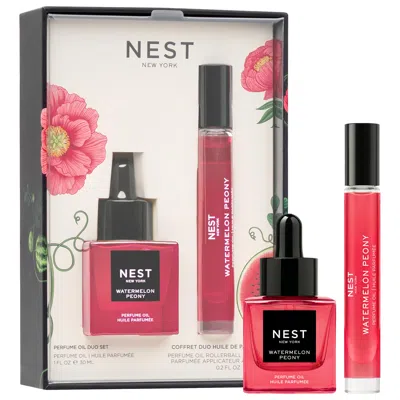 Nest New York Watermelon Peony Perfume Oil Duo Set
