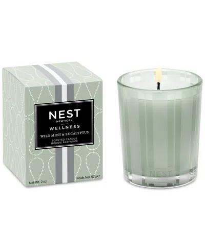 Nest New York Wild Mint & Eucalyptus Votive Candle, 2 Oz.