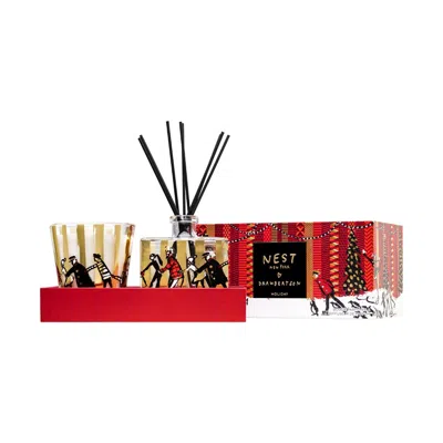 Nest New York X Drawbertson Holiday Classic Candle & Reed Diffuser Set (limited Edition)