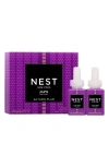 Nest New York X Pura Home Fragrance Diffuse Autumn Plum Refill Duo In Transparent