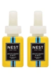 Nest New York Amalfi Lemon & Mint Pura Refill, Set Of 2 In Amalfi Lemon Mint