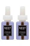 Nest New York Cedar Leaf & Lavender Pura Refills, Set Of 2 In Cedar Leaf