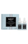 Nest New York Driftwood & Chamomile Pura Refill, Set Of 2 In Driftwood Chamomile