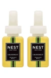 Nest New York Grapefruit Pura Refills, Set Of 2 In Grapefruit