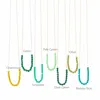 Nest Pretty Things Women's Colorful Bead Necklace In Olive In Green