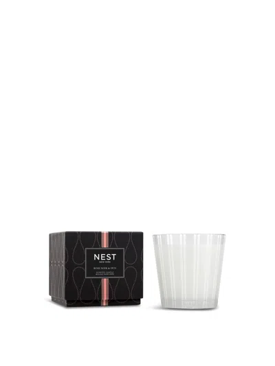 Nest Rose Noir & Oud 3-wick Candle 21.2 oz /, Size 600 G