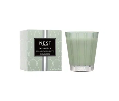 Nest Wild Mint & Eucalyptus Classic Candle In Green