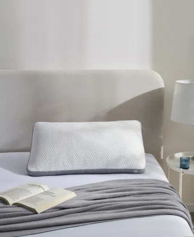 Nestl Adjustable Memory Foam Blend Cooling Pillow, Classic, Queen In White