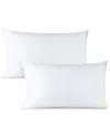 Nestl Bedding Bedding Down Alternative 2-pack Pillows, King In White