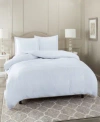 Nestl Bedding Neslt Super Soft Double Brushed Microfiber 3 Pc. Duvet Cover Set, Queen In Ice Blue