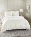Nestl Bedding Neslt Super Soft Double Brushed Microfiber 3 Pc. Duvet Cover Set, California King In Off White