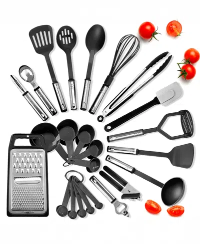 Nestl Cooking 24-pc. Utensils Set In Black