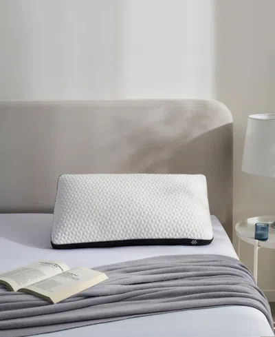 Nestl Cool Choice Customizable Memory Foam Blend Cooling Classic Pillow, King In White