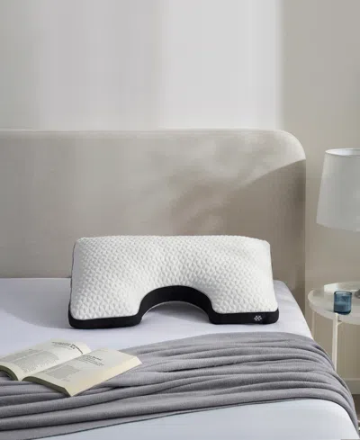 Nestl Cool Choice Customizable Memory Foam Blend Cooling Side Sleeper Pillow, Queen In White