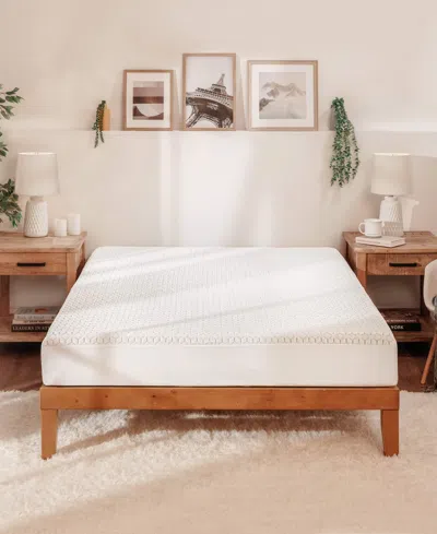 Nestl Copper Hypoallergenic Waterproof Cooling Mattress Protector, King In White