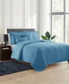Nestl Ellipse Embossed 4-pc. Quilt Set, Twin/twin Xl