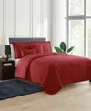 Nestl Ellipse Embossed 5-pc. Quilt Set, Full/queen