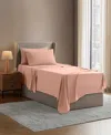 Nestl Extra Deep Pocket 4-pc. Sheet Set, Twin In Brown
